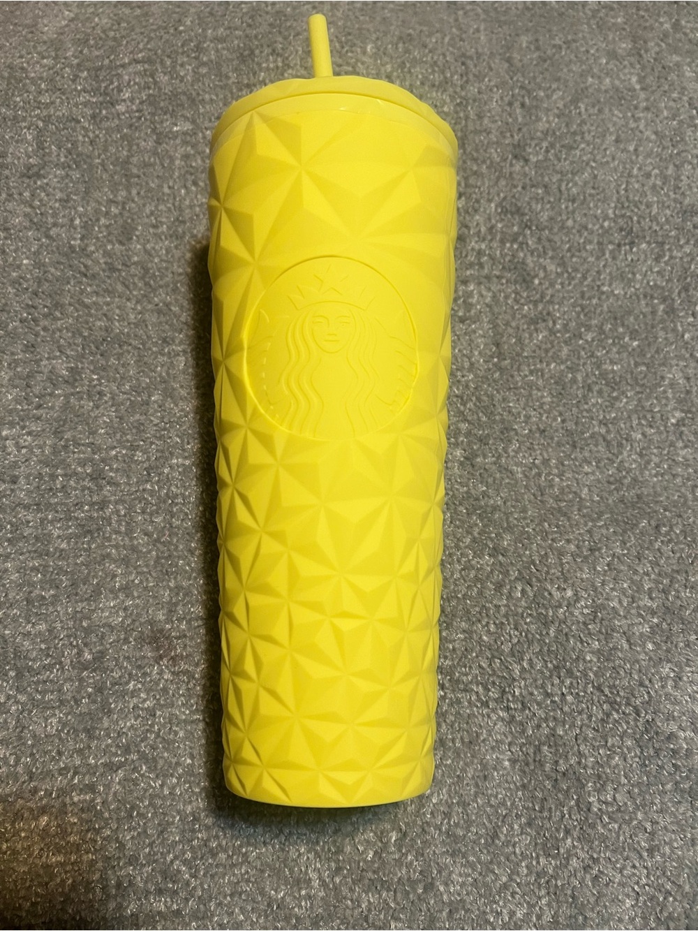 Starbucks Bright Yellow Tumbler